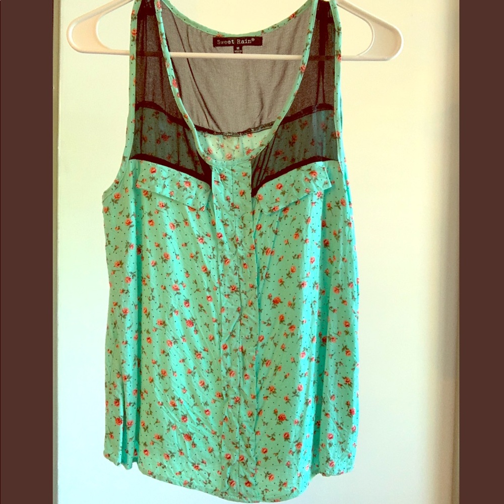 Illusion Strap Tank Top